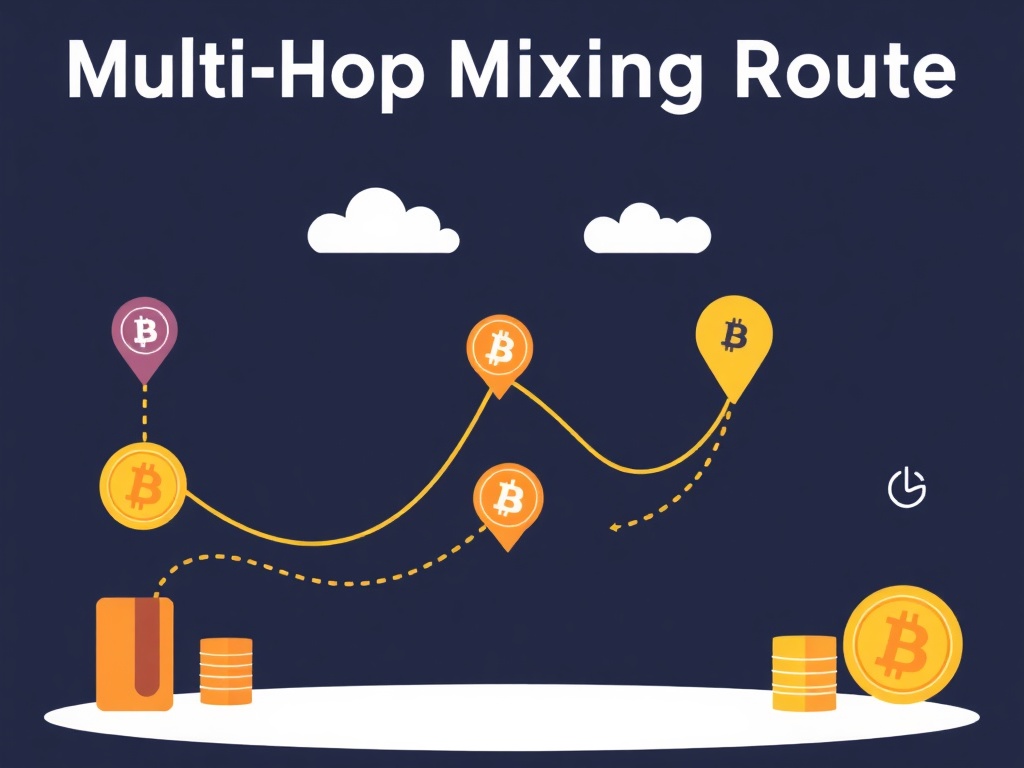 Understanding the Multi-Hop Mixing Route in BTCMixer: Enhancing Privacy and Security in Cryptocurrency Transactions
